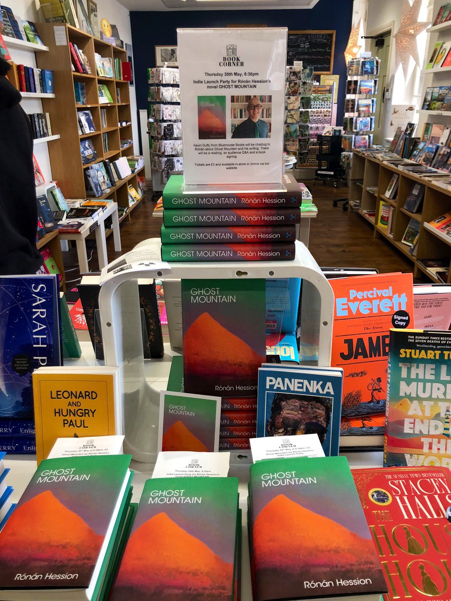 Good morning and many thanks to all the booksellers @BookCornerHX Ghost Mountain @MumblinDeafRo @thebookseller @BAbooksellers @booksaremybag