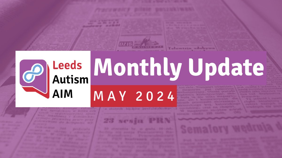 Our newsletter for May is out now! Inside, there is news of our #PeerSupport #Volunteer training, a new name and logo for @mhequityproject, #Volunteering for #AutistiCon 2024 and much more. Read the newsletter in full here: mailchi.mp/a1a1355331a5/l… #Autism #Leeds