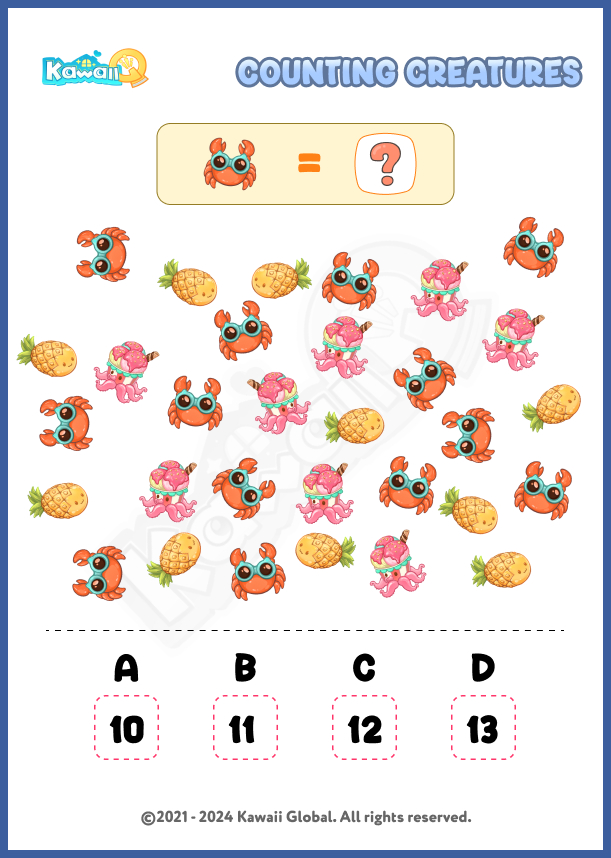 🌟Dive into fun learning with Counting Creatures!

🦄This engaging quiz introduces kids to an #educational #game where they learn how to #count with #adorable creatures.

🐾Let the counting adventures begin & share your answer!🎉 

#KidsLearning #Parenting #AI #Smart #Fun #Qizzes