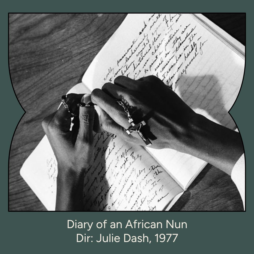 On 14 May Ahfiwe Cinema presents two rarely seen films by pioneering Black filmmakers from decades past. 📽️Julie Dash's acclaimed short Diary of An African Nun 🎶1930s silent Hellbound Train by Eloyce Gist, accompanied by a live composition by swaampcat. flatpackfestival.org.uk/event/ahfiwe-c…