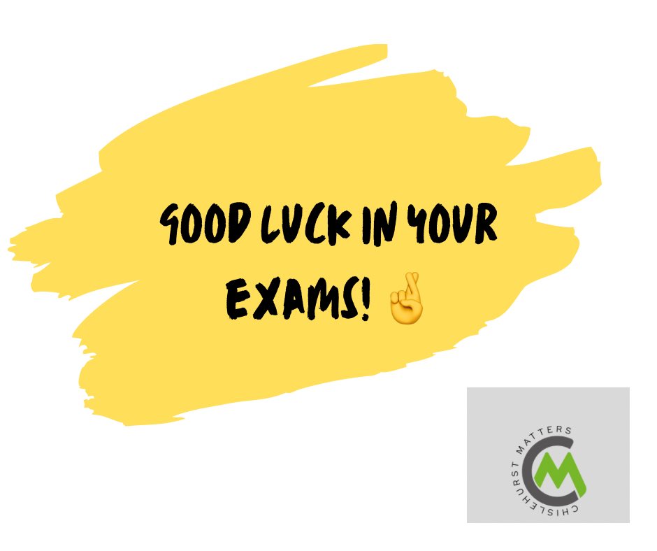 Exam season is upon us. 

We would like to wish everyone sitting exams in the next few weeks the very best of luck.