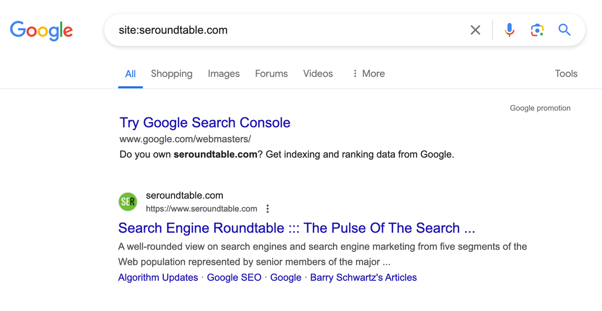 rustybrick's tweet photo. Google has removed the results count from the search results page - seems fully gone now https://t.co/Pr9hyM1CuI hat tip @schachin and others https://t.co/5Y1Lu8Ic2t