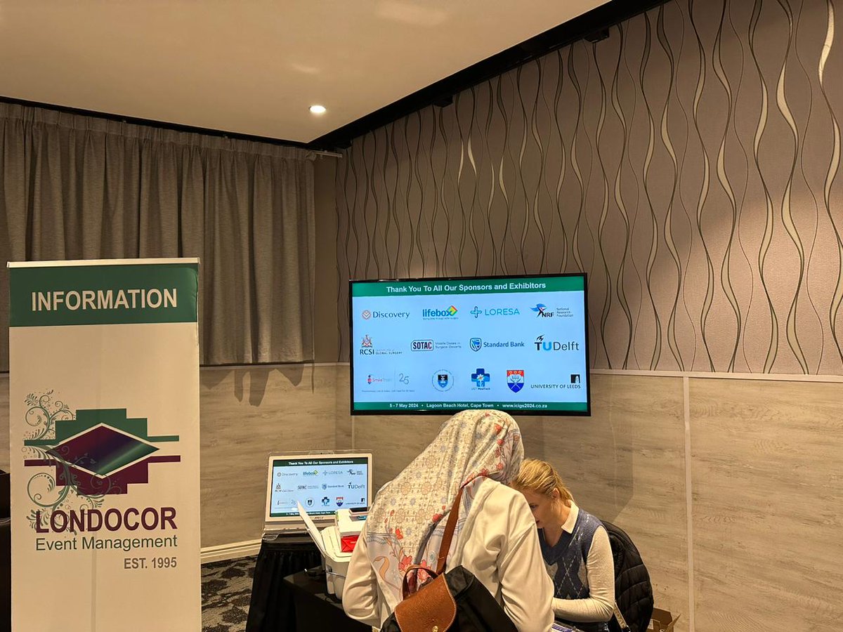 Great to be at @ICIGS2024 in #CapeTown Come see us & learn about our #LifeboxLight and @SmileTrain-Lifebox Capnograph for #SaferSurgery #ICIGS2024 #EverySurgerySafer
