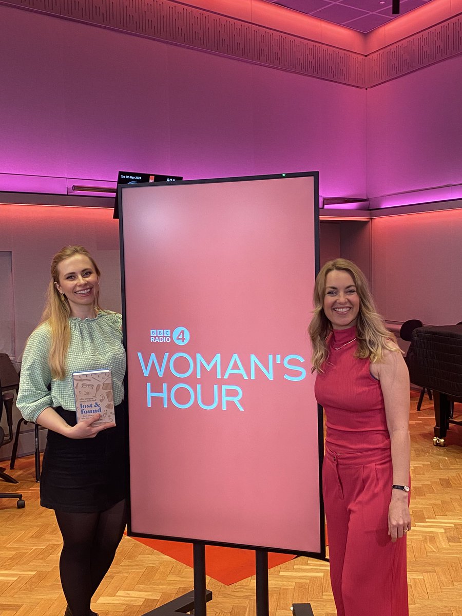 h_chandlerwilde's tweet image. Thank you to @BBCWomansHour for having me on this morning to talk about Lost & Found & to @HayleyHassall for the delightful interview ✨✨
surreal to be on a programme I’ve listened to thousands of times & a true career highlight!
Rewind on BBC Sounds from 10.14am