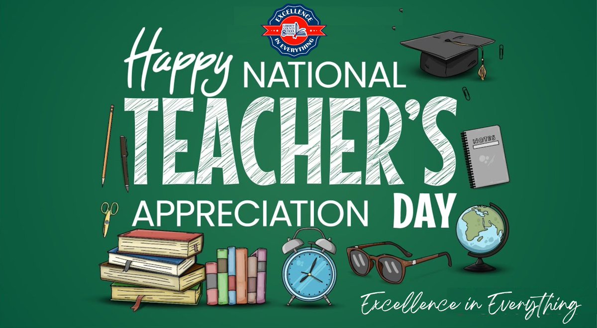 🍎Happy National Teacher Appreciation Day LCSS Teachers! 📷 Let's make some noise for the real superheroes – our teachers! 📷