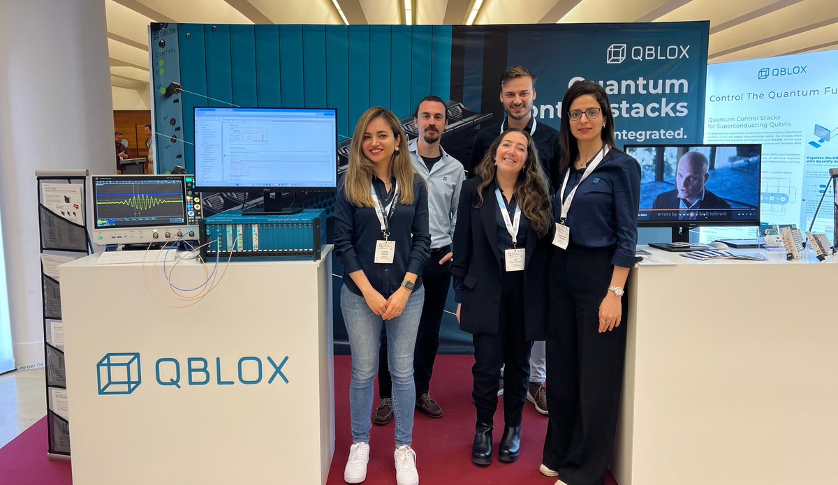 The team is ready for you at #QUANTUMatter2024! Visit us at the booth 4, or join us at the scientific sessions and workshops @QuantumConf