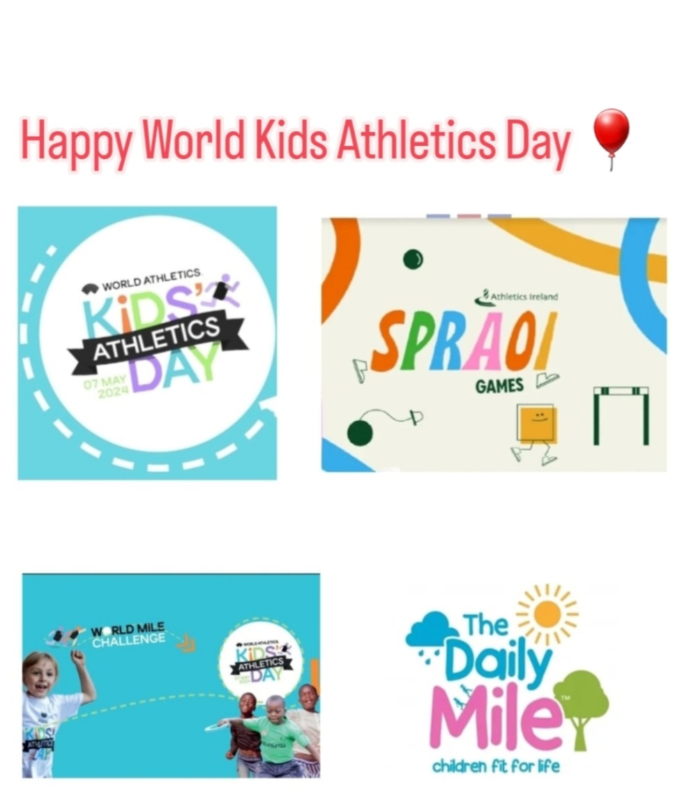 Happy #WorldKidsAthleticsDay. Celebrating #Athletics4All   #RunJumpThrow #PLAY #MOVEMENT #FUN  #FRIENDSHIPS 

@irishathletics 
@WorldAthletics
@thedailymile_ie @IrishRunnerMag