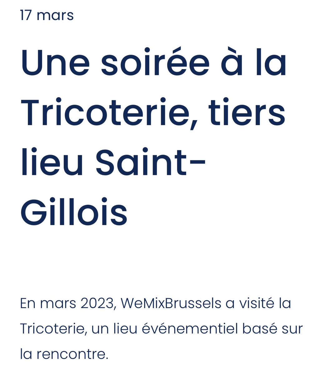 Les #TiersLieux sont censés être des lieux ouverts à tous, neutres.
Pourtant, la secte @Ecolo y organise ses événements de campagne électorale, alors qu’ils se défendent que ces lieux soient des bastions Ecolos.
Vous financez avec vos impôts cela.