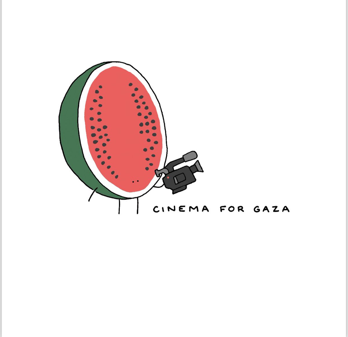 Less than an hour left to get a t shirt or tote! weareprintsocial.com/cinema-for-gaza