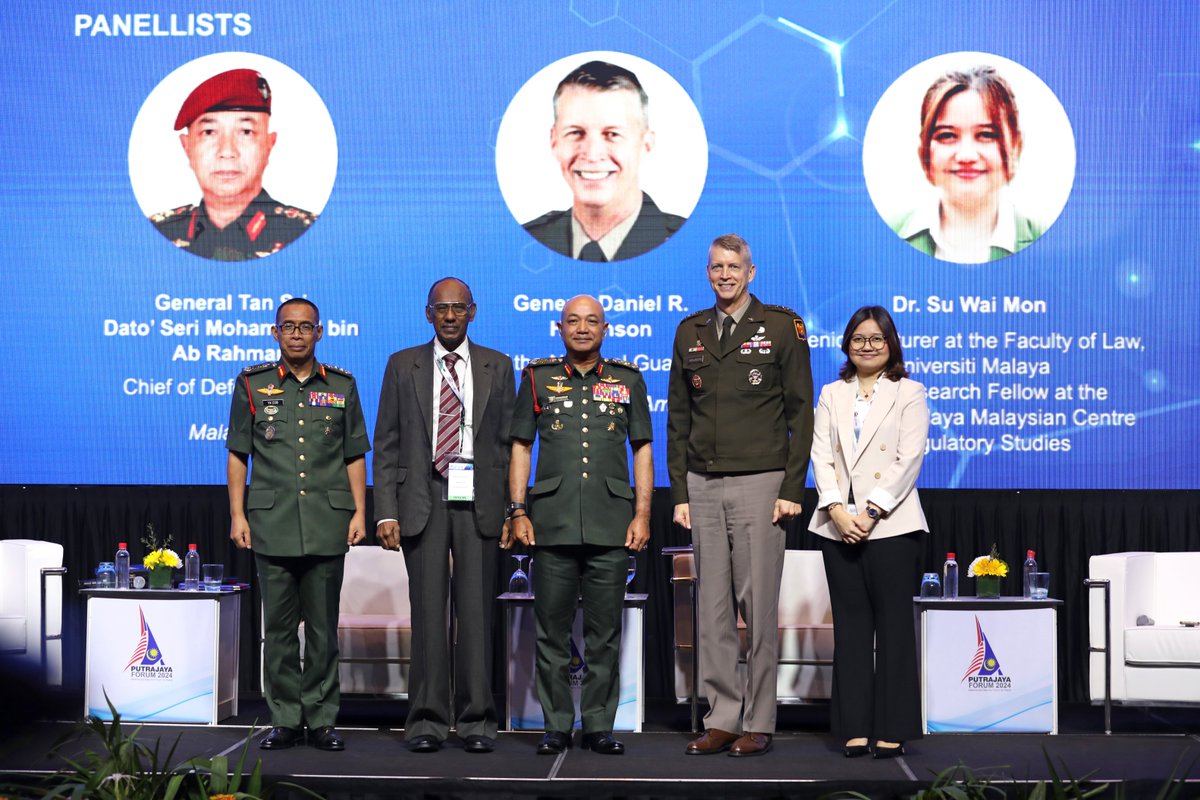 Honored to join @DSAMalaysia to discuss how—thru the State Partnership Program—the @USNationalGuard works with our global partners to confront shared challenges. We may be separated by language or distance, but we are united in what we seek—a peaceful, stable world. @usembassykl