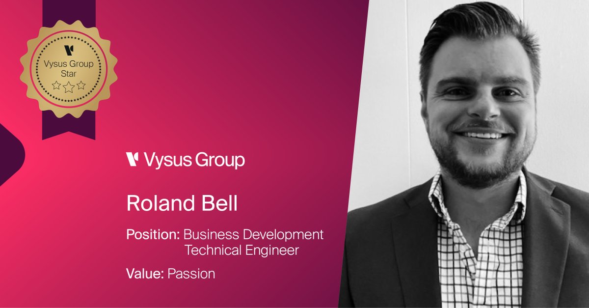 ⭐ 👏Congratulations to Houston-based Roland Bell -  one of our Q1 Vysus Stars! Roland was nominated for showing commendable commitment to supporting the team and his passion for client delivery. Well done Roland! 👏 ⭐

#corevalues #recognition #passion #wearevysusgroup