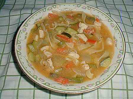Homemade chicken soup #recipe #foodie buff.ly/3Jv5uPm