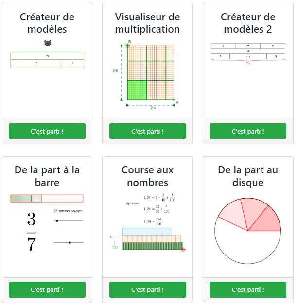 Connaissez-vous 'Maths en Classe' le site d'Arnaud Lierville (RMD) made in @maths_ot @ac_orleanstours. Il propose plusieurs applications de manipulables virtuels à projeter au tableau, et une banque de problèmes à partager. 1er degré et collège. 🔗arnaud-lierville.github.io