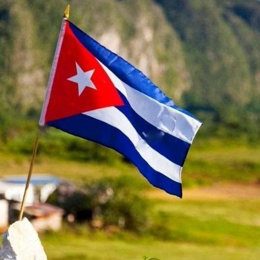 Buenos días vecino 🌞 🇨🇺Con la fe de las almas austeras, hoy sostengo con honda energía, que no deben flotar dos banderas donde basta con una: ¡la mía! #CDRCuba #Cuba #SomosDelBarrio