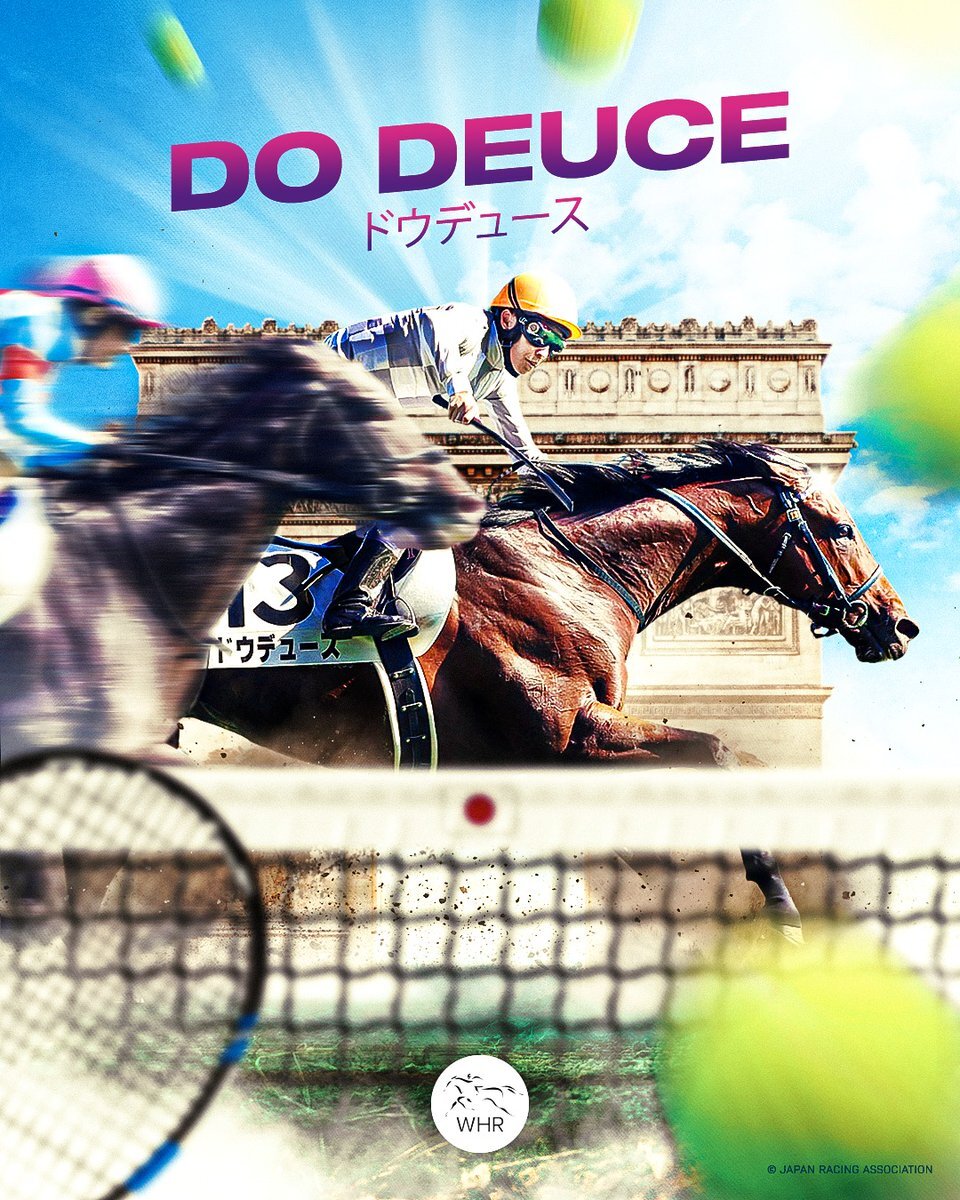 Second time lucky ⁉️

19th in 2022, DO DEUCE could have another crack at the Prix de l'Arc de Triomphe in 2024! 😲
 
#ドウデュース