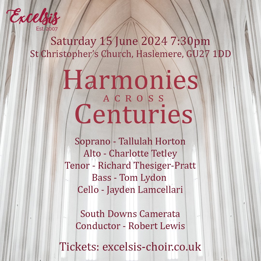 Excelsis Choir (@excelsischoir) on Twitter photo Save the Date! Tickets are now available for this concert <a href="/ExcelsisChoir/">Excelsis Choir</a>, Rob Lewis, Clive Osgood, Matthew Coleridge, our wonderful soloists and the South Downs Camerata Save the Date! Tickets are now available for this concert <a href="/ExcelsisChoir/">Excelsis Choir</a>, Rob Lewis, Clive Osgood, Matthew Coleridge, our wonderful soloists and the South Downs Camerata