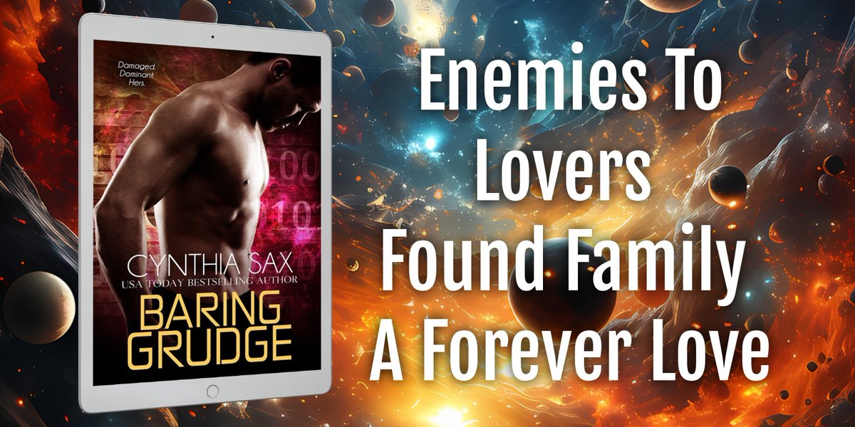 Baring Grudge Enemies To Lovers Found Family A Forever Love Buy Today! Kindle : ow.ly/KZvX50FiuHq @AppleBooks : ow.ly/YN0050FiuHn @nookBN : ow.ly/nTTX50FiuHp @kobo : ow.ly/qN1I50FiuHo #CyborgRomance