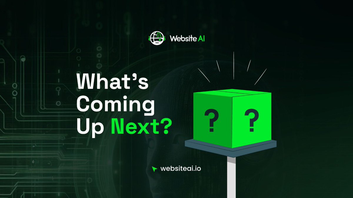 To further enhance the $WEBAI Bot, our current focus lies in:

- Improving UI:
Making it easier to navigate and interact.

- Expanding Template Library:
Adding more diverse templates and giving users plenty of customization options.

- Enhancing AI Capabilities:
Teaching our bot