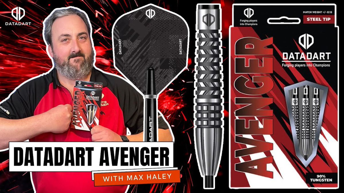 Max took a closer look at the Avenger #Darts from Datadart Watch here 👉 youtu.be/QOdWkjL8mng Buy From @DartsCorner 👉 shorturl.at/glNW4 @Datadart_ @MaximusPrime170 #Review