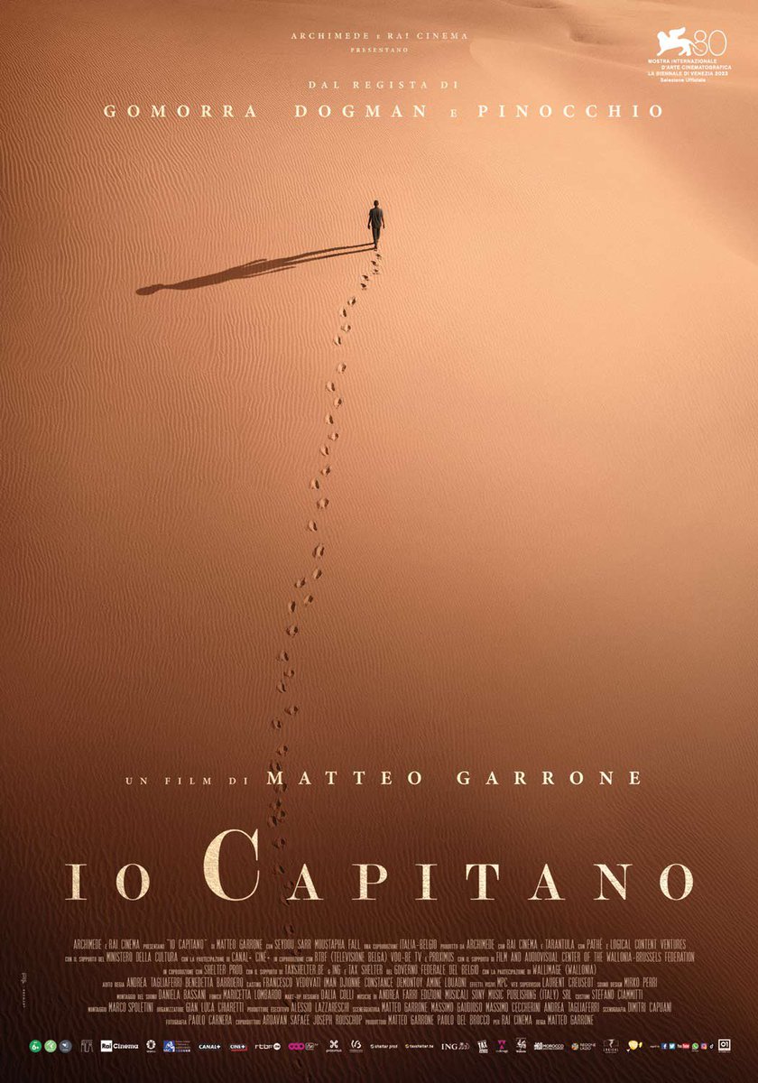 #IoCapitano, manifesto pro immigrazione di Matteo Garrone, ha vinto 7 statuette ai #DaviddiDonatello.

👉Costo film: 11 milioni di euro
👉Incasso nelle sale: 4 milioni di euro

Senza finanziamenti pubblici, i film che propagandano l’ideologia della sinistra non verrebbero nemmeno