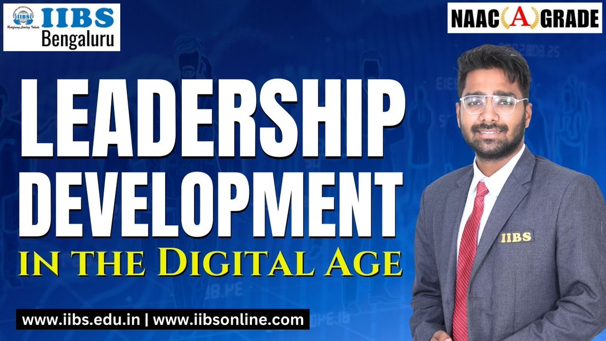 Leadership Development in the Digital Age
As businesses navigate the dynamic landscape of the digital age, effective leadership has emerged bit.ly/4b3jPic

#IIBS #Leadership #development #business #digitalage #management #programs #industrytrends #opportunities
