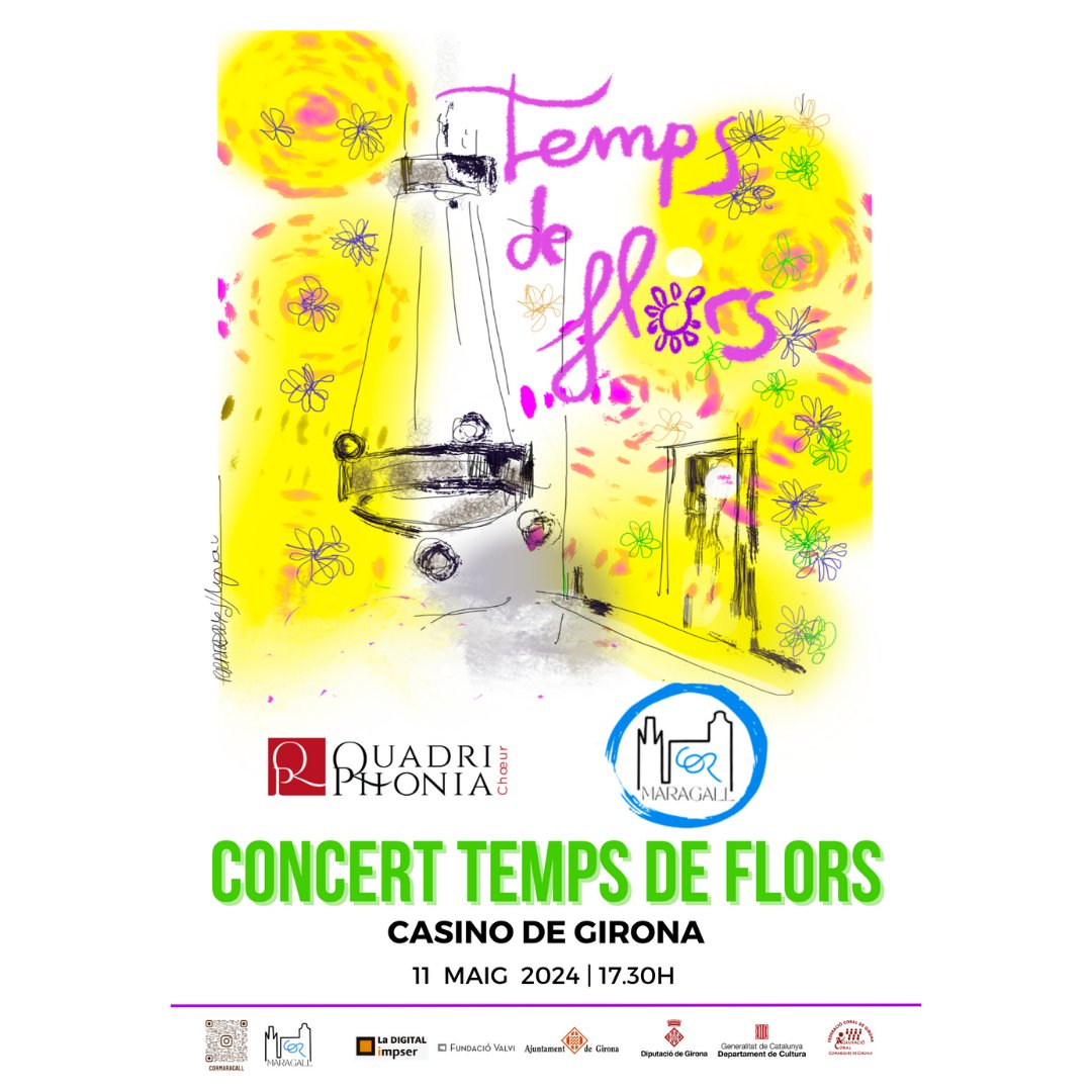 🎶Pròxim concert! 

📆 11 de maig de 2024
🕑 17.30h
📍Casino de Girona

Us hi esperem!!!

 @GironaCultura @agcultural @girona_cultura @CulturaeMag @AgendaConcertsC @TempsdeFlors #choeurquadriphonia #perpinyà #catalunyanord #frança #girona #canohès #cantcoral #casinodegirona