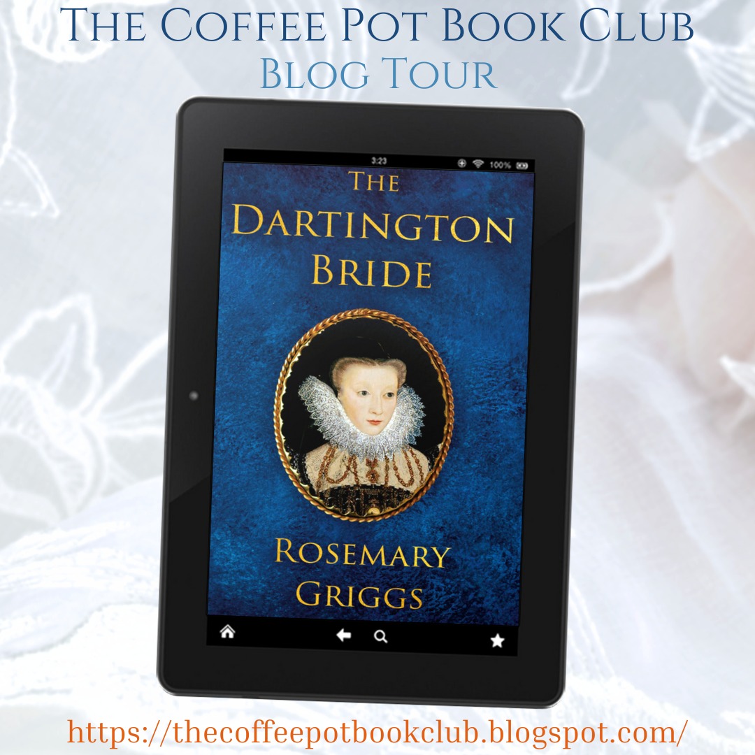 Blog Tour: The Dartington Bride (Daughters of Devon #2) by Rosemary Griggs - Rated 5 out of 5 stars archaeolibrarian.wixsite.com/website/post/t… @RAGriggsauthor @Archaeolibrary @cathiedunn #CoffeePotBookClub #Elizabethan #Tudors#HistoricalFiction. .