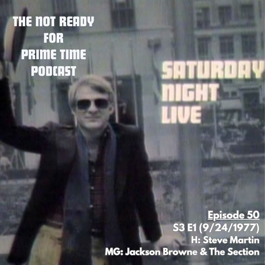 We are BACK! New season kicks off TODAY w/ S3 premiere w/ H: Steve Martin and MG: @JacksonBrowne. Lots of changes as @nbcsnl returns & continues to explode into the mainstream. buff.ly/43VkoaU Subscribe & Listen Today! #SNL #SNLvintage #podcasts #70sTV #70s