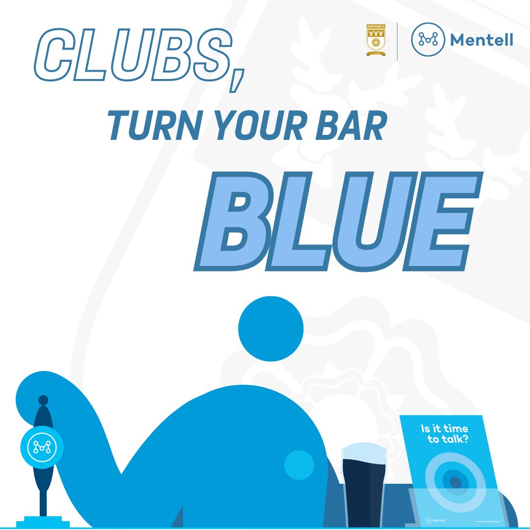 MENTAL HEALTH AWARENESS WEEK 💭 Help raise awareness of Men's mental health at your venue, bar or pub by changing over your beer mats for a week 💙 Sign up here 👇 mentell.org.uk/campaigns/turn…