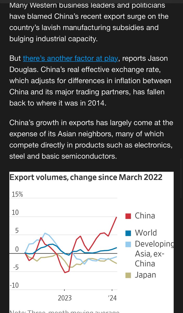From the @wsj. 

#economy #china #markets #trade #econtwitter