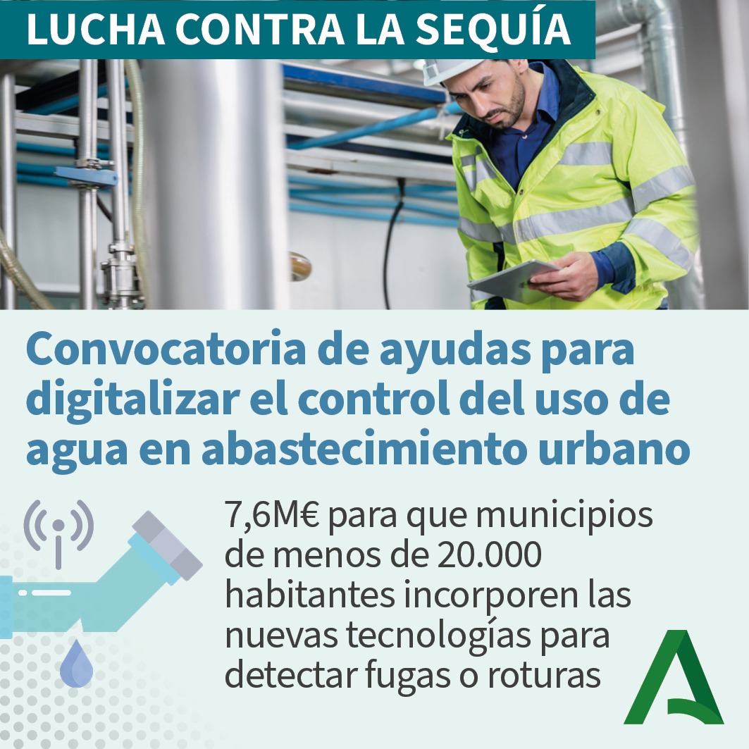 Junta de Andalucía (@andaluciajunta) on Twitter photo <a href="/RamonFPM/">Ramón Fernández-Pacheco M</a> 🗨️ <a href="/RamonFPM/">Ramón Fernández-Pacheco M</a>: Los embalses andaluces se encuentran al 43,75%, tras haber perdido 1 hm3 en la última semana.
La obra pública hidráulica es fundamental para combatir una sequía persistente, así como también lo es reducir fugas de agua y mejorar el uso de los recursos hídricos 👇 <a href="/RamonFPM/">Ramón Fernández-Pacheco M</a> 🗨️ <a href="/RamonFPM/">Ramón Fernández-Pacheco M</a>: Los embalses andaluces se encuentran al 43,75%, tras haber perdido 1 hm3 en la última semana.
La obra pública hidráulica es fundamental para combatir una sequía persistente, así como también lo es reducir fugas de agua y mejorar el uso de los recursos hídricos 👇