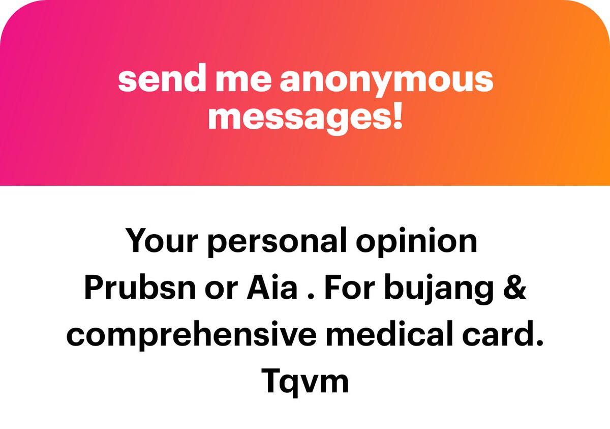 Aia - benefits ok, servis bagus, apps pon cantik tapi harga paling mahal.

Prudential - benefits so so. Sebab medical card dia takde annual limit tinggi. Harga mampu milik cuma ada smart saver. 

Kalau bukan sebab harga, memang pilih AIA.