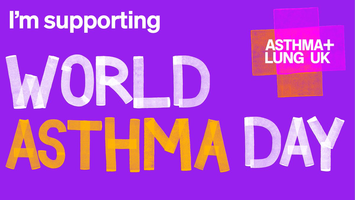 Today is #WorldAsthmaDay. My asthma is triggered by cold weather and air pollution, it is important to know what triggers your asthma to keep your symptoms under control. Visit the @asthmalunguk website to find out more.  bit.ly/3UuHdOO
