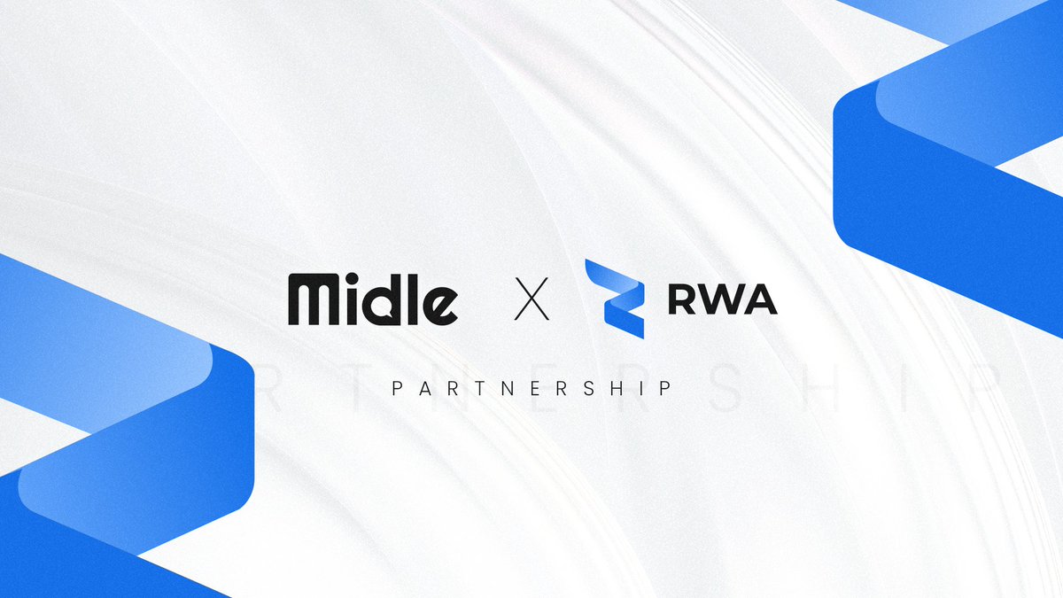 NEW PARTNERSHIP: @RWA_Inc_ 🔥 🤝 We're thrilled the announce a partnership with @RWA_Inc_ , The RWA world's first ecosystem utilizing the latest web3 technology to launch fractional assets on the blockchain. A new campaign on the way with RWA Inc on Midle.io 🌊