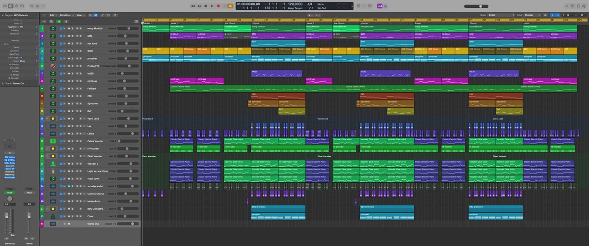 Here a bit of insight how I produce my music and my workflow. In essence music production consists of a number of steps: 1            The idea. 2            The composition and arrangement. 3            Tracking (recording and registration). 4            Mixing. 5