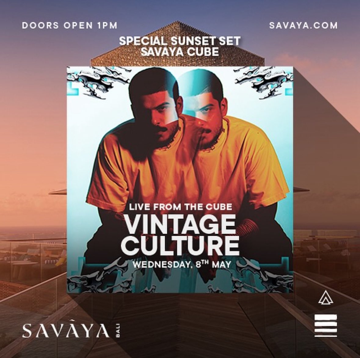 Tomorrow Savaya Bali Special sunset 🌅❤️🌴 Tix: savaya.com/event-calendar…