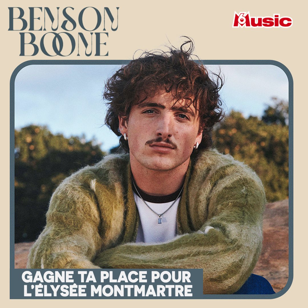 Tente de gagner tes places pour le concert de @bensonboone  le 25 mai à #paris avec #m6music ! 🕺💃

Pour participer :
🌞Tag un ami
🌞Partage la publication

☘Bonne chance à tous ! ☘