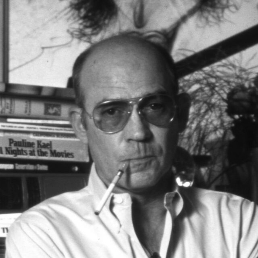 “Who is the happier man, he who has braved the storm of life and lived, or he who has stayed securely on shore and merely existed?” — Hunter S. Thompson