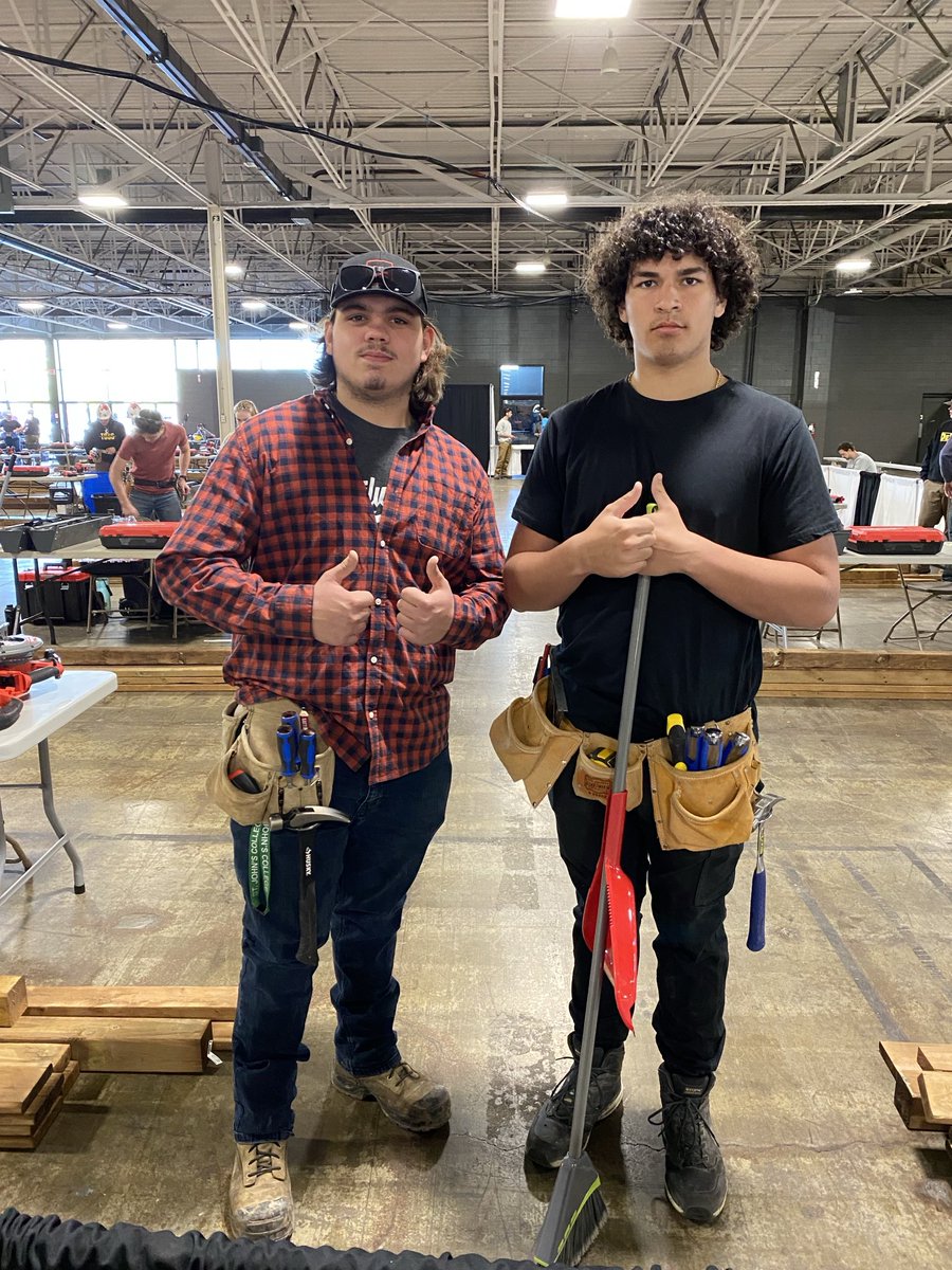 Construction (@sjcmarty) on Twitter photo All the best Tyler and Carlo today representing <a href="/SJCEagles/">St. John's College</a> <a href="/bhncdsb/">BHNCDSB</a> in the Team of Two Carpentry Competition <a href="/skillsontario/">Skills Ontario</a> <a href="/Skills_Canada/">Skills Canada</a> <a href="/OYAPbhncdsb/">OYAP BHNCDSB</a> <a href="/OyapSjc/">SJC COOP OYAP</a> <a href="/SJCTechEd/">SJC Technology Department</a> 👍😎👍😎 You Got This 👍😎 All the best Tyler and Carlo today representing <a href="/SJCEagles/">St. John's College</a> <a href="/bhncdsb/">BHNCDSB</a> in the Team of Two Carpentry Competition <a href="/skillsontario/">Skills Ontario</a> <a href="/Skills_Canada/">Skills Canada</a> <a href="/OYAPbhncdsb/">OYAP BHNCDSB</a> <a href="/OyapSjc/">SJC COOP OYAP</a> <a href="/SJCTechEd/">SJC Technology Department</a> 👍😎👍😎 You Got This 👍😎