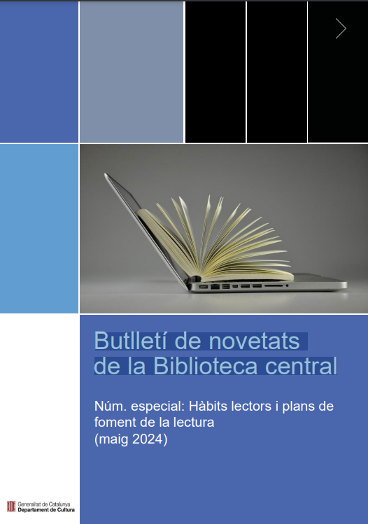 'Hàbits lectors i plans de foment de la lectura (maig 2024)' nou monogràfic del Butlletí de novetats de la Biblioteca central del Departament de @cultura_cat drac.cultura.gencat.cat/bitstream/hand… Val la pena donar-hi una ullada!