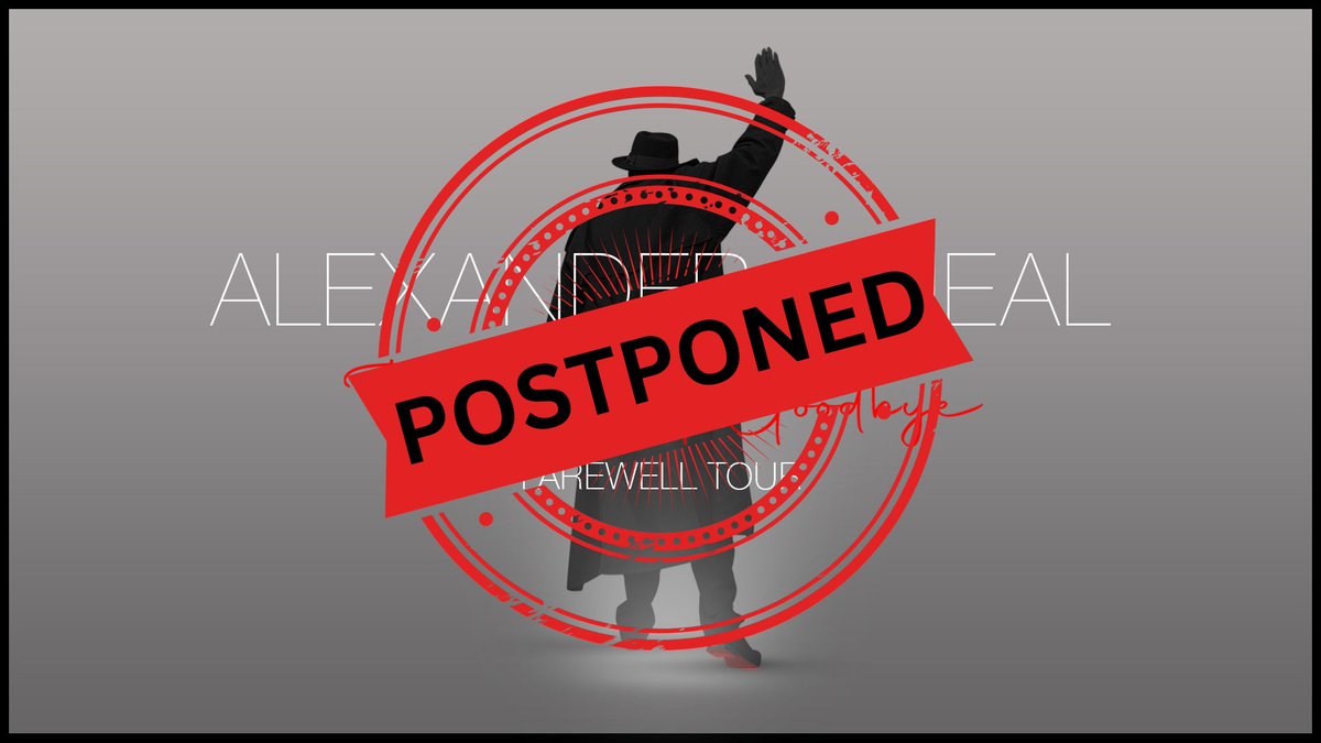 📢 ALEXANDER O'NEAL POSTPONED 📢 We regret to announce that Alexander O'Neal's Parr Hall gig is being rescheduled on doctor's orders. A new Warrington date will be confirmed shortly and we are in the process of contacting all ticket holders. Apologies for the inconvenience.