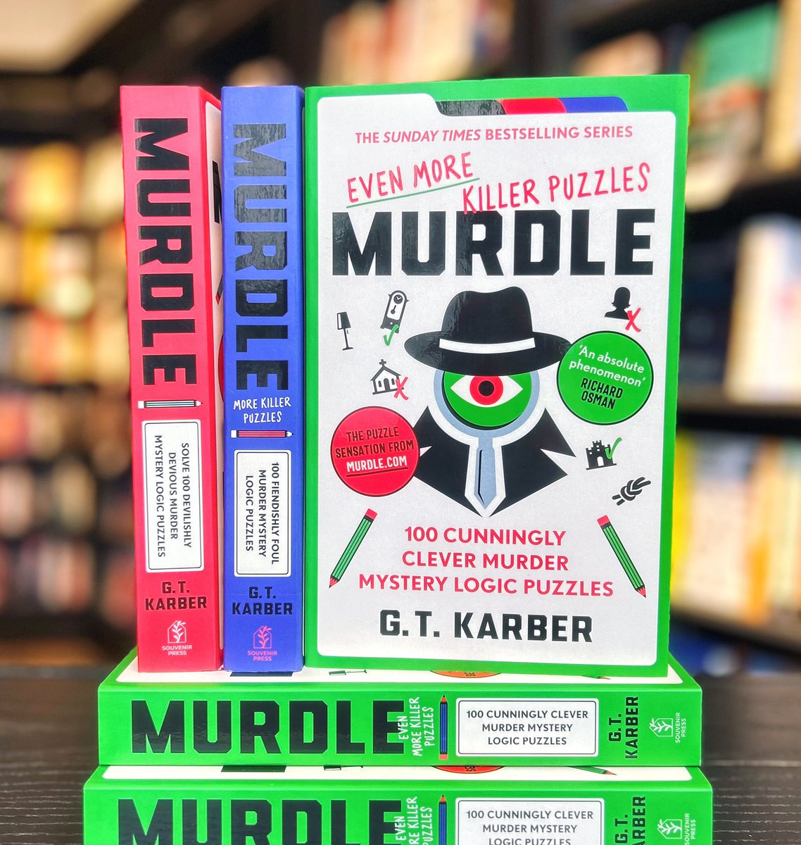 The murder-mystery puzzle sensation returns! Exercise your little grey cells and find out if you’re as sharp as Sherlock with these fiendish and addictive logic puzzles 🕵🏻‍♂️