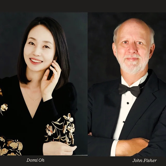 Four-hand piano recital this Thursday! 🙌🙌 Amabile Piano Duo (Domi Oh and John Fisher) play Bach (arr. Howe), Schubert & Barber. ⏰ 1:20 🗓️ Thurs, 9 May 🎟️ €10 at the big red doors 🫶 @RHAGallery @Proper_Choc @feisceoil FNCI & @littlemuseumdub