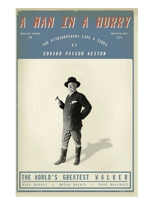 The extraordinary story of Edward Payson Weston, the man who walked...and walked...and walked...and...etc. Wonderful - and poignant - to see that this book, written by @sportingintel and his late wife Helen is now available again in paperback. Details at: sportingintelligence832.substack.com/p/ed-weston-li…