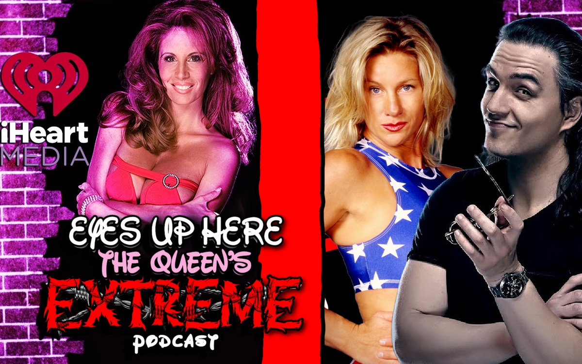 We have a HUGE Eyes Up Here with @ECWDivaFrancine FLASHBACK episode drop today featuring two classic interviews with @Madusa_rocks & @RJCity1. Download it now on @iHeartRadio or wherever you get your podcasts! 🔽🔽🔽🔽🔽 iheart.com/podcast/1119-e…