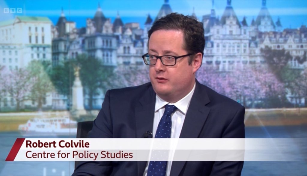 It’s Robert Colvile’s turn to use the Tufton Street season ticket on today’s #politicslive He’s a representative of the opaquely-funded think tank (lobby group) the Centre for Policy Studies Who Funds You? gave the CPS an E grade - the lowest transparency rating