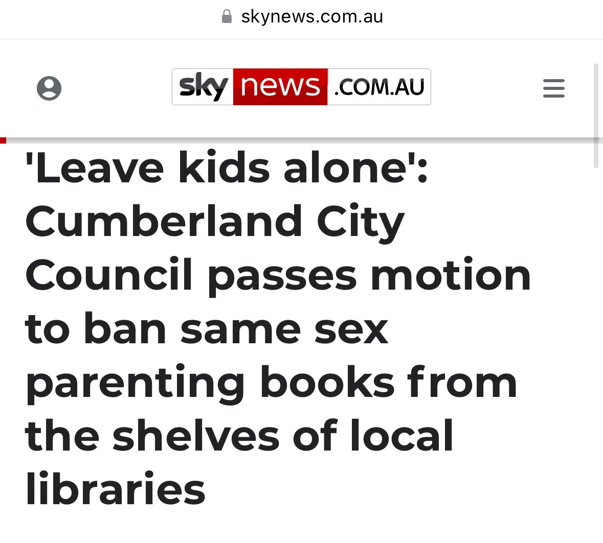 “Our kids shouldn’t be sexualised, it’s that simple.” skynews.com.au/australia-news…