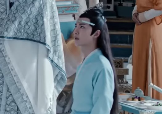 I’m pretty sure lan wangji forgot all his clan’s rules in that moment