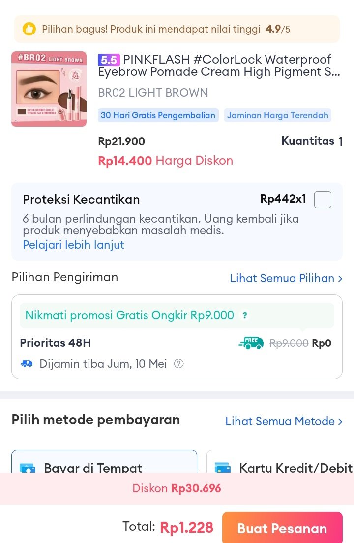 Minjae_yi's tweet image. Voc kebut + lazrewards

PINKFLASH #ColorLock Waterproof Eyebrow Pomade Cream High Pigment Smudge-proof Long-lasting Non-caking Soft Smooth Quick-drying Shaping
s.lazada.co.id/s.qCRbo?cc

Tempel disini ambil dr hal Lazcoin 
s.lazada.co.id/s.kKOFI?cc