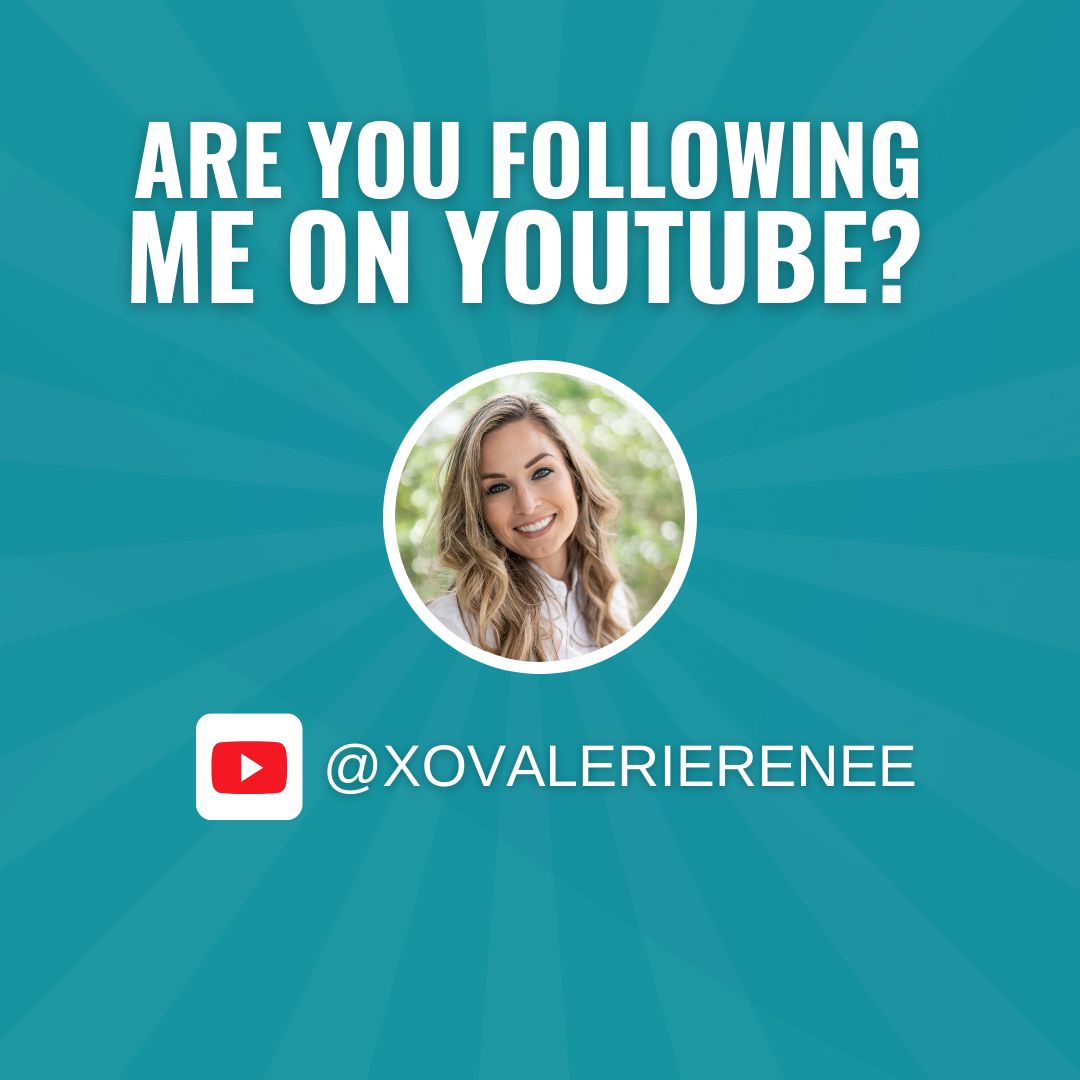 Are you following me on YouTube? If you're an entrepreneur, marketer, CEO or just looking for marketing advice, you definitely should!! youtube.com/@xovalerierene… 

.⁣
.⁣
.⁣
.⁣ 
#Marketingtips #youtubemarketing #youtubeadvertising